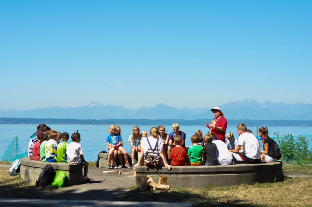 A great view from Carkeek!