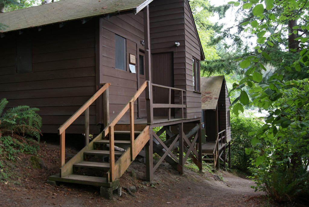Outside of Hilltop Cabins