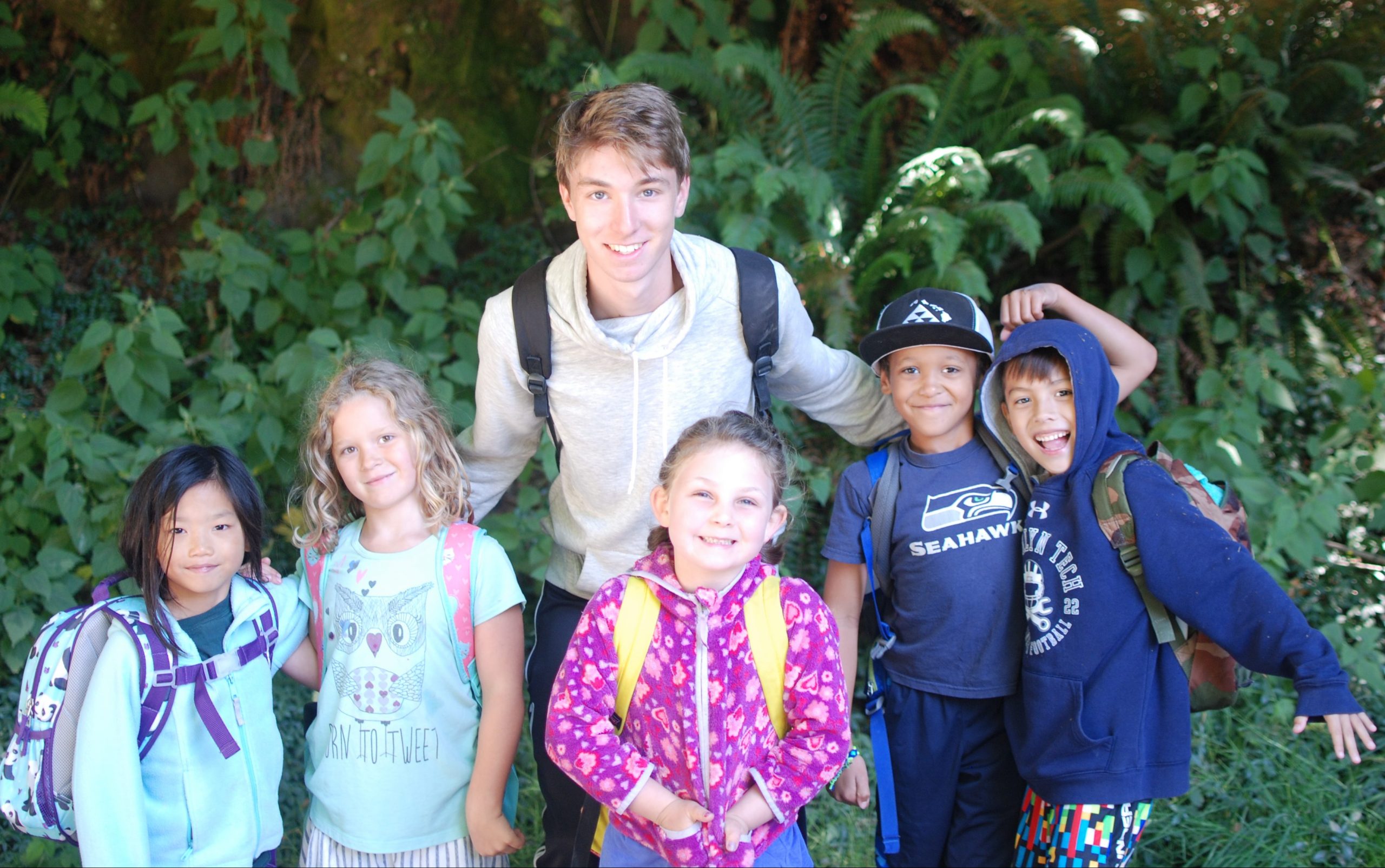 camper counselor group
