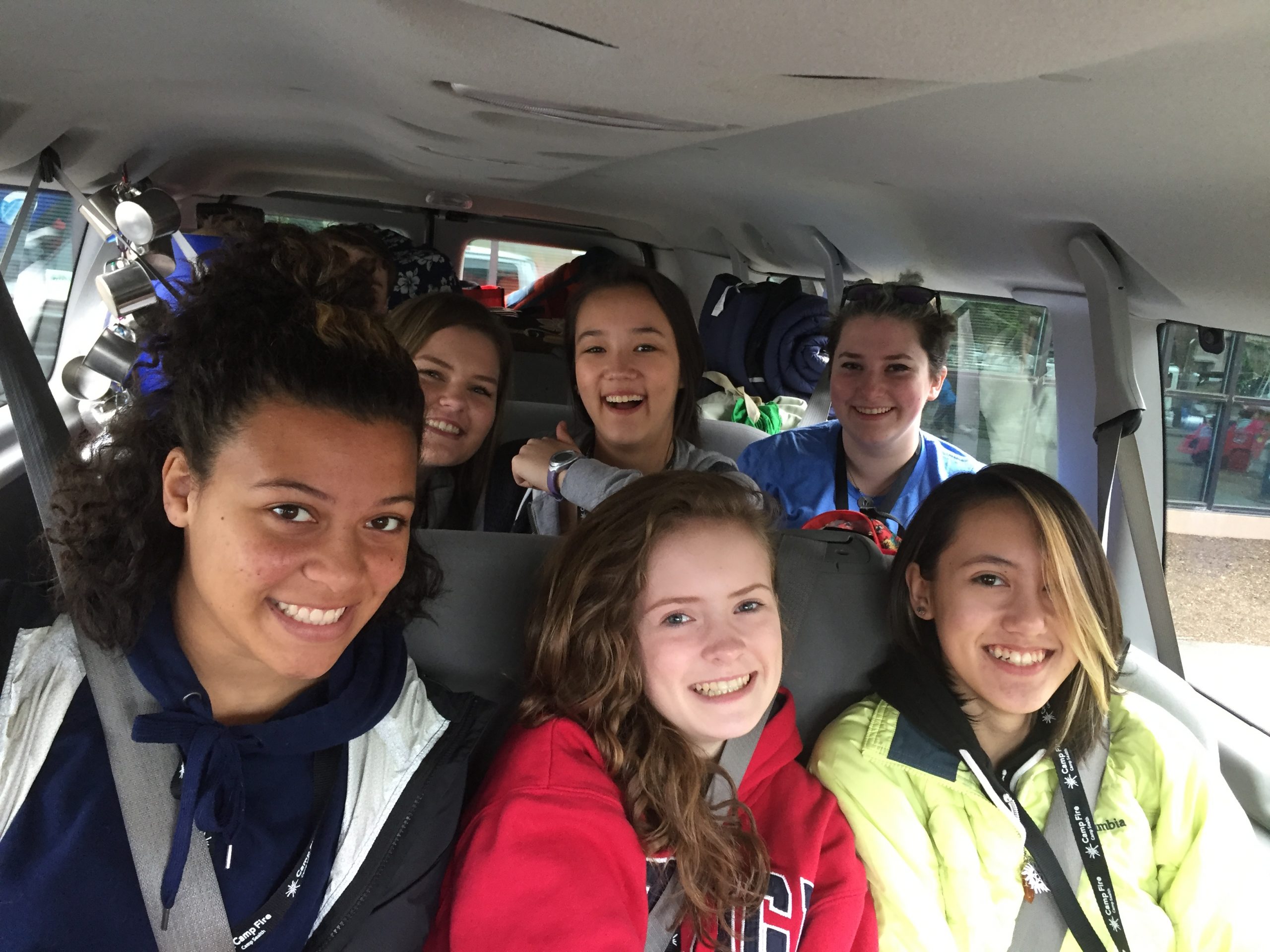 Camp Fire Spring Break Service Trips
