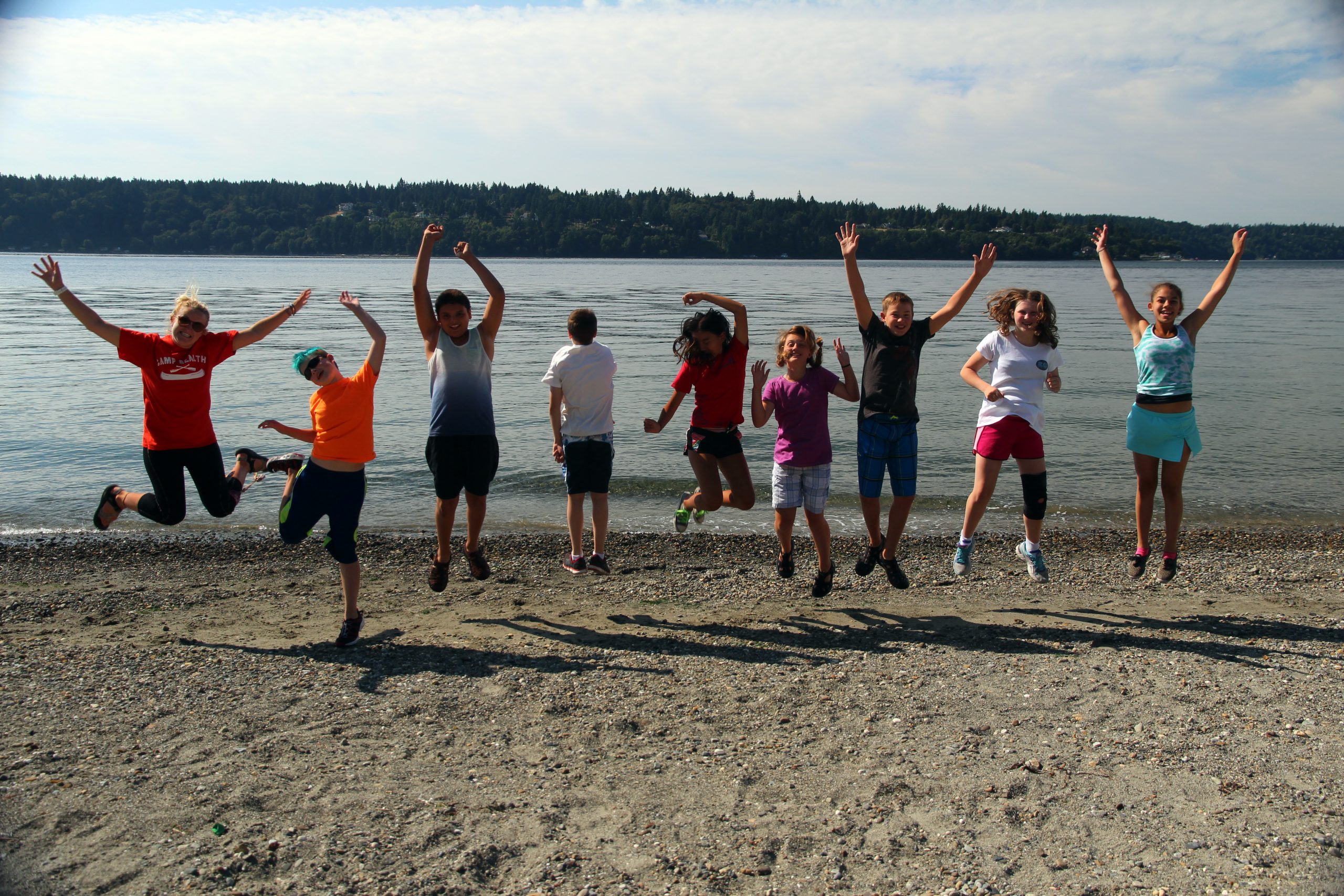 kids jumping