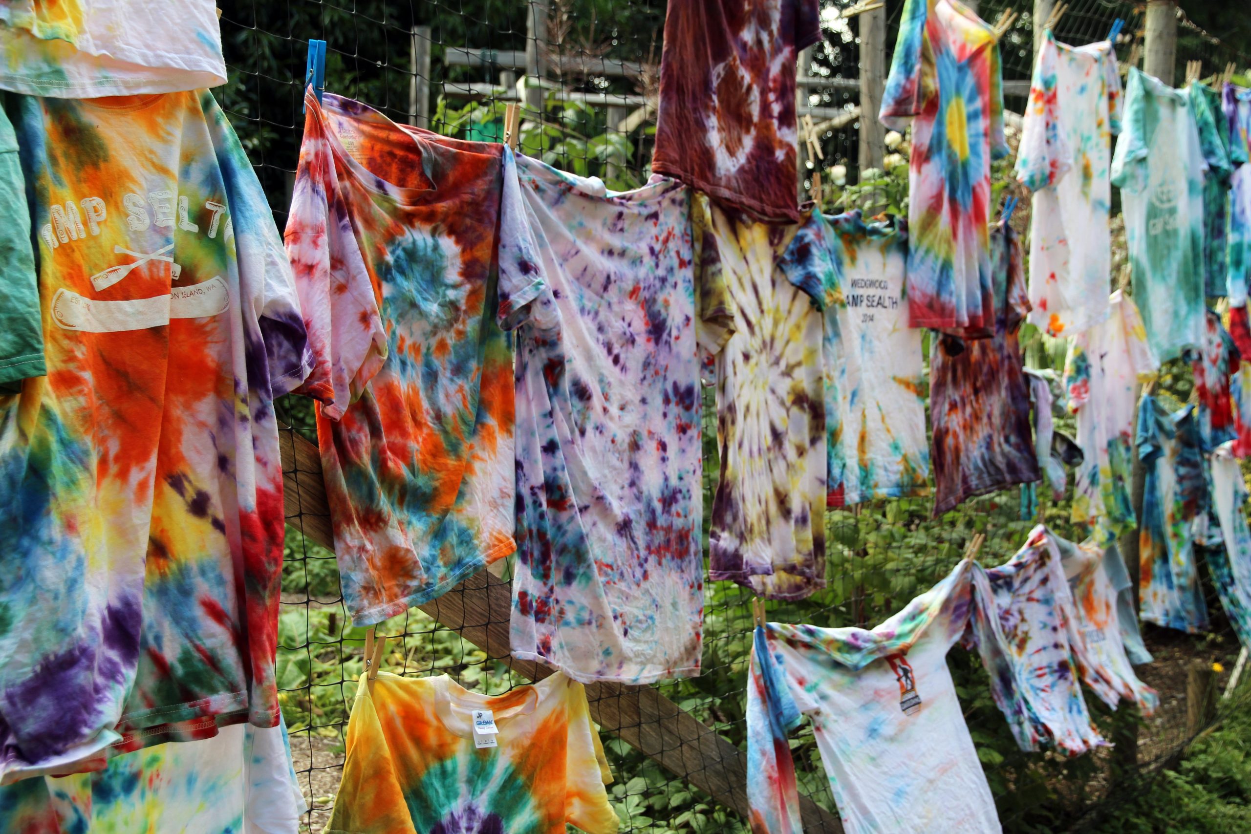 Finished Tie Dye Projects