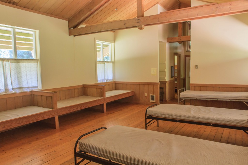 Inside Virginia Lodge Cabin
