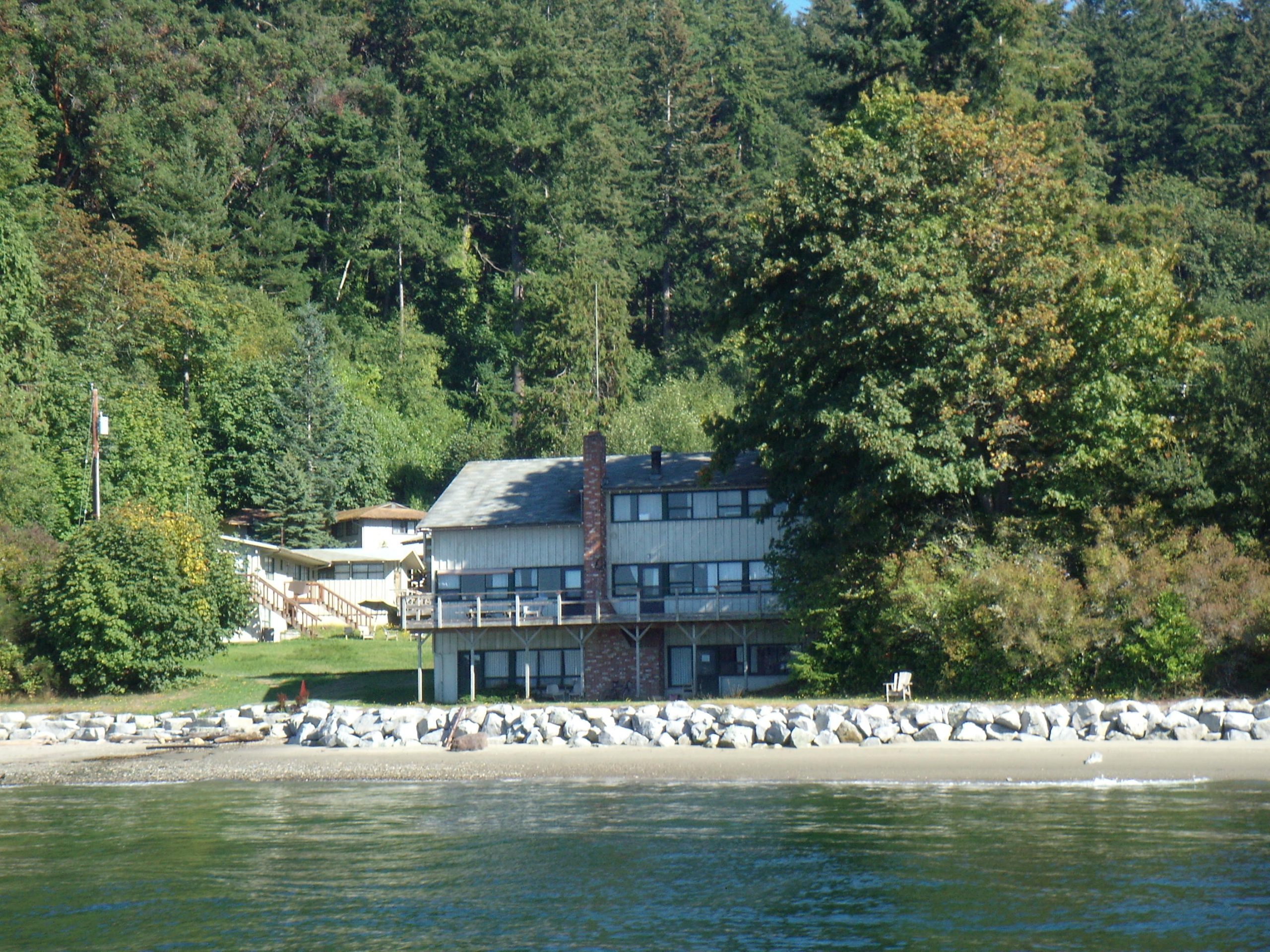 View of Camp Sealth from the water