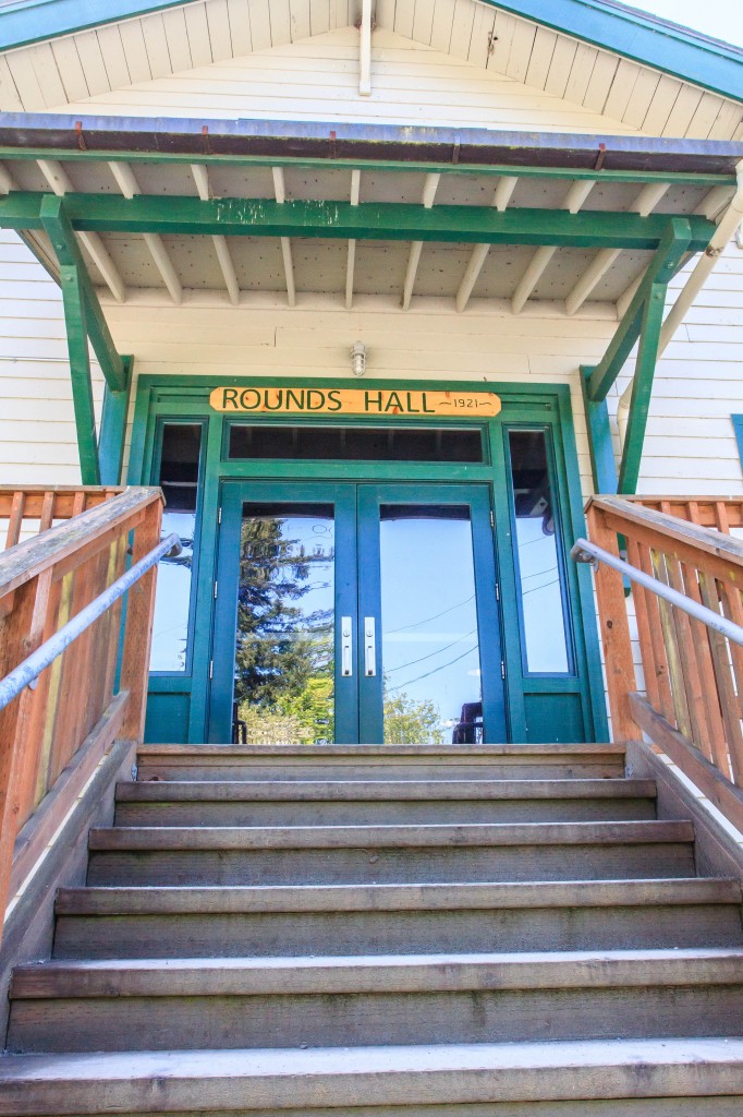 Stairs to Rounds Hall