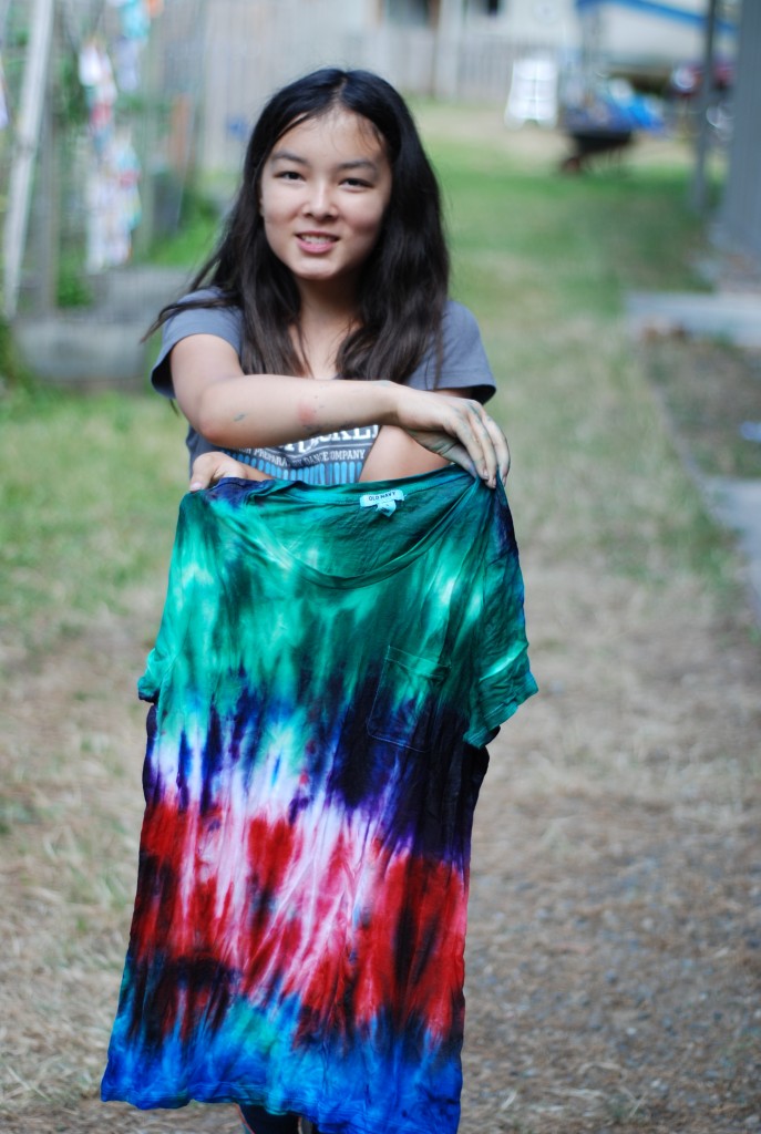 Tie Dye at Camp Sealth